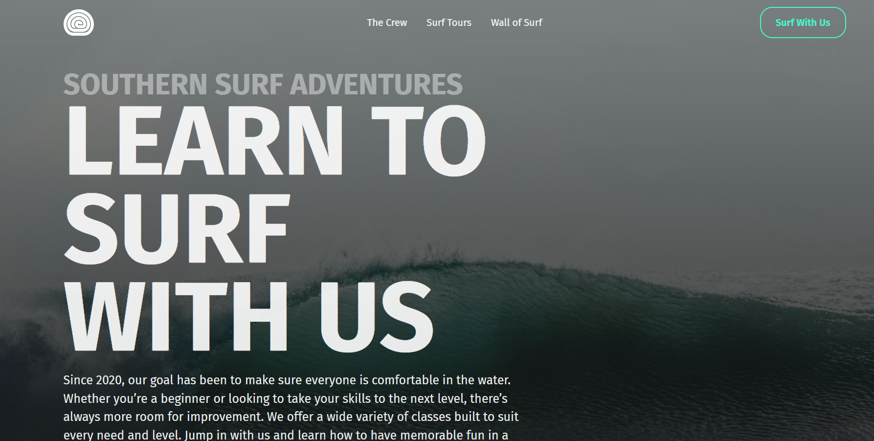 Southern Surf Website